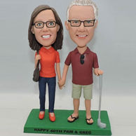 Aniversary bobbleheads gifts for parents