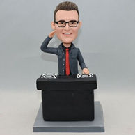 Personalized DJ custom bobblehead