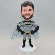 Personlized batman bobblehead with cool outfit