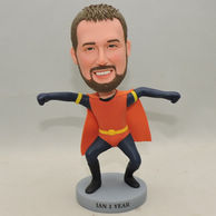 Custom Bobbleheads Creative Superman With black boots