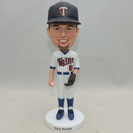 Custom Bobbleheads Baseball Player with cool hat