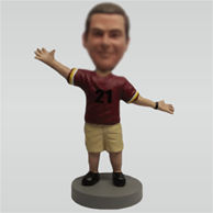 Custom sports man bobbleheads