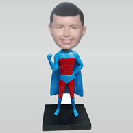 Personalized custom super boy bobbl eheads