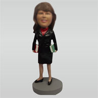 Custom teacher bobblehead doll