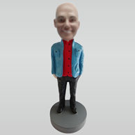 Customized casual bobblehead dolls