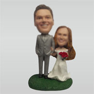 Personalized Customize wedding bobbleheads