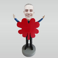 Custom Clover man bobbleheads