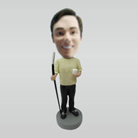 Custom shirt male bobbleheads