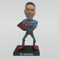 Custom super man bobble head