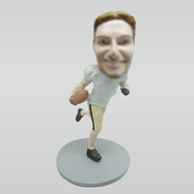 Custom Bobblehead Rugby Doll