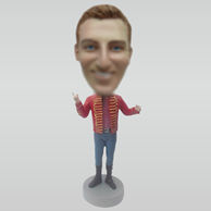 Custom Magician bobbleheads