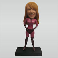 Custom super woman bobbleheads