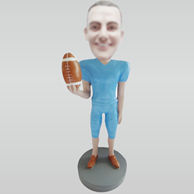 Personalized custom Rugby bobblehead doll