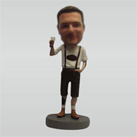 Custom hold beer bobbleheads