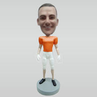 Personalized custom Rugby player bobbleheads