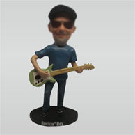 Custom Bass bobble heads