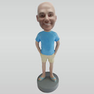 Personalized custom Leisure bobble head