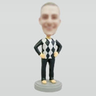 Custom Leisure Sweaters man bobbleheads