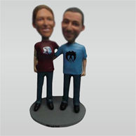 Custom couple bobble heads