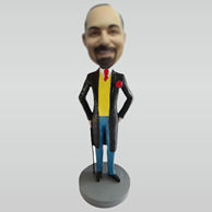 Personalized custom suit man bobbleheads