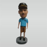 Custom sports man bobblehead