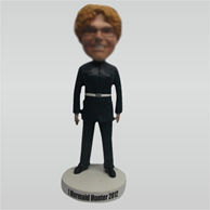 Custom female police bobbleheads