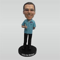 Personalized Custom casual man bobblehead doll