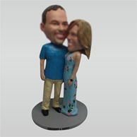 Custom couple bobble head