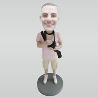 Personalized custom Photographer bobble heads