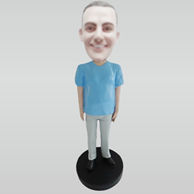 Custom Leisure man bobble head