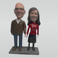 Custom couple bobblehead