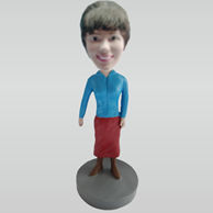 Personalized custom Mom bobbleheads