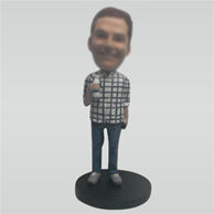 Custom  casual man bobbleheads