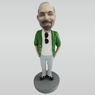 Personalized custom Leisure man bobbleheads