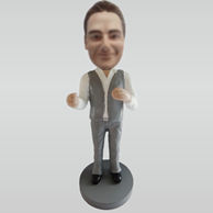 Personalized custom Leisure man bobblehead