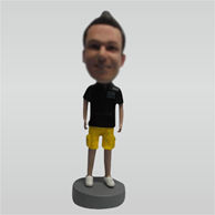 Personalized Custom  casual man bobble head