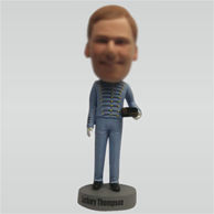 Custom Dressed man bobble heads