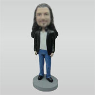 Custom blue jeans man bobbleheads