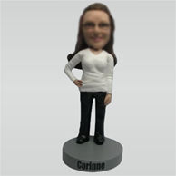 Custom Leisure feman bobbleheads doll