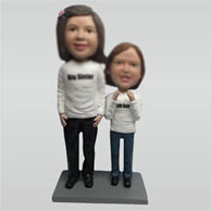 Custom Sisters bobbleheads doll