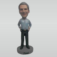 Personalized Custom Leisure man bobble heads