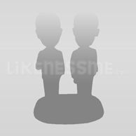 Customized 2 People bobbleheads