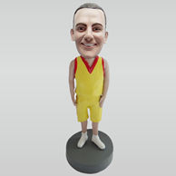 Personalized custom basketball fans bobbleheads