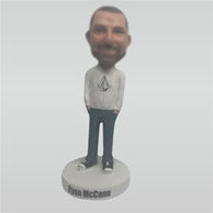 Personalized Custom Leisure man bobblehead dolls