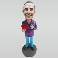 Personalized custom Leisure man bobble head