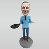 Personalized custom Salesperson bobbleheads