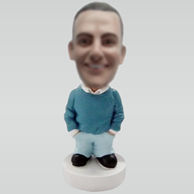 Customized Leisure man bobbleheads