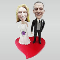 Personalized custom wedding bobblehead