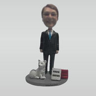 Custom work bobbleheads man bobblehead doll