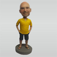Customize Leisure bobbleheads doll